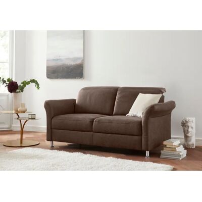 SIT&MORE Darwin 2,5-Sitzer Sofa - Stoff, Ohne Kopfteil, Braun SIT&MORE Darwin 2,5-Sitzer Sofa - Stoff, Ohne Kopfteil, Braun