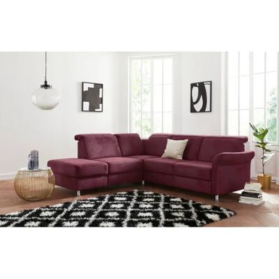 SIT&MORE Darwin L-Form Microfaser Florence Sofa - Wohnzimmermöbel SIT&MORE Darwin L-Form Microfaser Florence Sofa - Wohnzimmermöbel