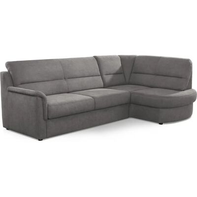 SIT & MORE Panini L-Form Couch - Microfaser Euphoria, Ottomane rechts SIT & MORE Panini L-Form Couch - Microfaser Euphoria, Ottomane rechts