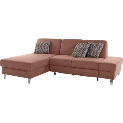 SIT & MORE Clio L-Form Sofa - Mikrofaser, mit Bettfunktion SIT & MORE Clio L-Form Sofa - Mikrofaser, mit Bettfunktion