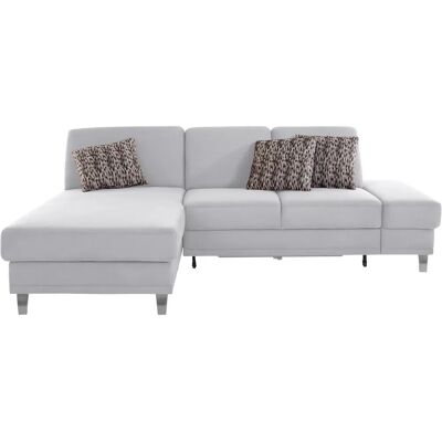 SIT & MORE Clio Silber L-Form Sofa - Sofa SIT & MORE Clio Silber L-Form Sofa - Sofa