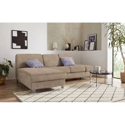SIT & MORE Clio L-Form Sofa - Mikrofaser, Linke Recamiere, Beige - Sofa SIT & MORE Clio L-Form Sofa - Mikrofaser, Linke Recamiere, Beige - Sofa
