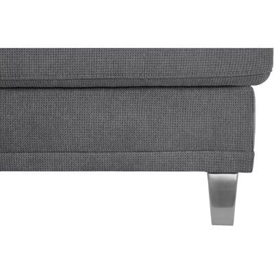 SIT&MORE Clio L-Form Sofa - Microfaser - Grau SIT&MORE Clio L-Form Sofa - Microfaser - Grau