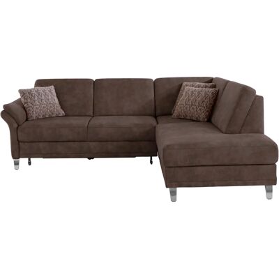 SIT & MORE Clio L-Form Sofa - Mikrofaser, Ottomane rechts, mit Bettfunktion SIT & MORE Clio L-Form Sofa - Mikrofaser, Ottomane rechts, mit Bettfunktion
