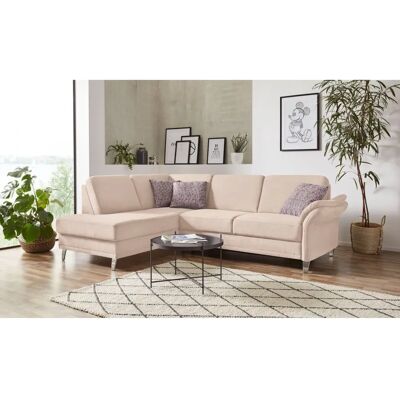 SIT&MORE Clio L-Form Sofa - Bettfunktion, Microfaser SIT&MORE Clio L-Form Sofa - Bettfunktion, Microfaser