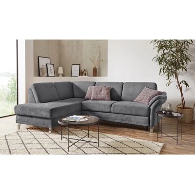 SIT & MORE Clio L-Form Grau Sofa mit Bettfunktion - Sofa SIT & MORE Clio L-Form Grau Sofa mit Bettfunktion - Sofa