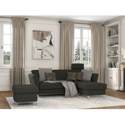 SIT & MORE Visby L-Form Grau Sofa - Sofa SIT & MORE Visby L-Form Grau Sofa - Sofa