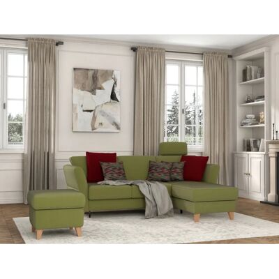 SIT&MORE Visby L-Form Sofa - Recamiere, Bettfunktion, Stauraum SIT&MORE Visby L-Form Sofa - Recamiere, Bettfunktion, Stauraum