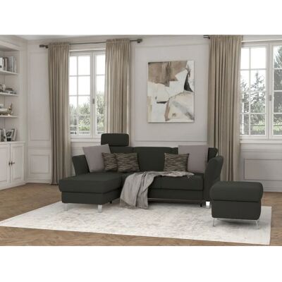 SIT & MORE Visby L-Form Sofa - Grau - Mit Bettfunktion SIT & MORE Visby L-Form Sofa - Grau - Mit Bettfunktion