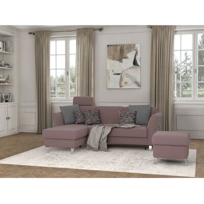 SIT & MORE Visby L-Form - rosa (altrosa) - Ecksofa SIT & MORE Visby L-Form - rosa (altrosa) - Ecksofa