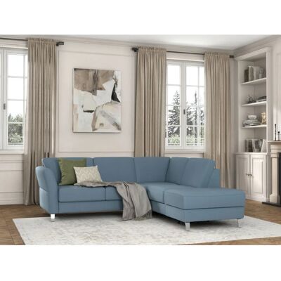 SIT & MORE Visby L-Form Sofa - Blau SIT & MORE Visby L-Form Sofa - Blau