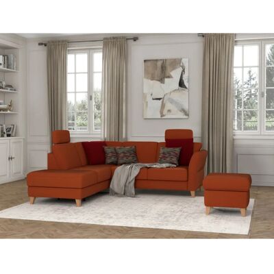 SIT & MORE Visby L-Form Sofa - Mikrofasermicrofaser Paris, Links ottoman SIT & MORE Visby L-Form Sofa - Mikrofasermicrofaser Paris, Links ottoman