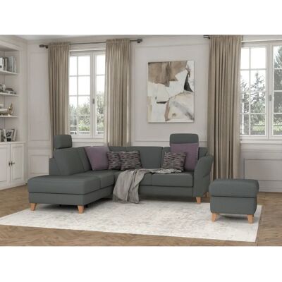 SIT&MORE Visby L-Form Sofa - L-förmiges Chenille-Sofa SIT&MORE Visby L-Form Sofa - L-förmiges Chenille-Sofa