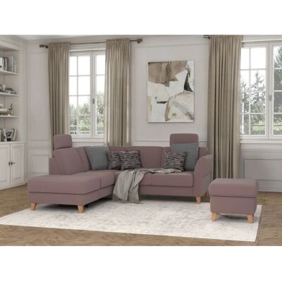SIT & MORE Visby Rosa L-Form Sofa - Sofa SIT & MORE Visby Rosa L-Form Sofa - Sofa