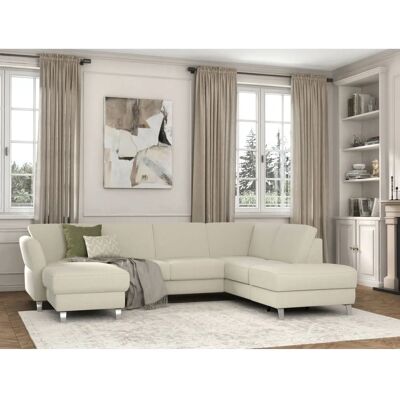 SIT & MORE Visby U-Form beige Sofa SIT & MORE Visby U-Form beige Sofa