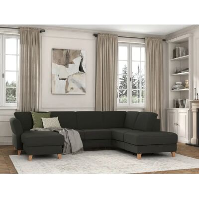 SIT & MORE Visby U-Form Couch - grau (anthrazit) - Sofas SIT & MORE Visby U-Form Couch - grau (anthrazit) - Sofas
