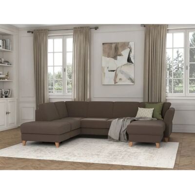 SIT & MORE Visby U-Form Microfaser Sofa - U-Form SIT & MORE Visby U-Form Microfaser Sofa - U-Form