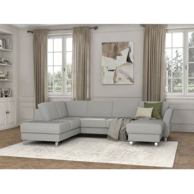 SIT & MORE Visby U-Form Sofa - Graue Lounge SIT & MORE Visby U-Form Sofa - Graue Lounge