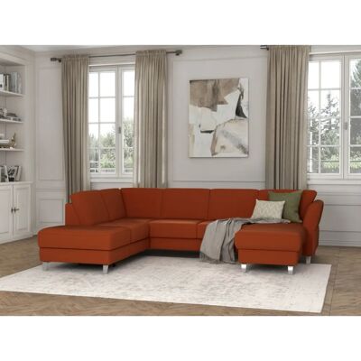 SIT&MORE Visby U-Form Sofa - Microfaser Handgefertigt SIT&MORE Visby U-Form Sofa - Microfaser Handgefertigt
