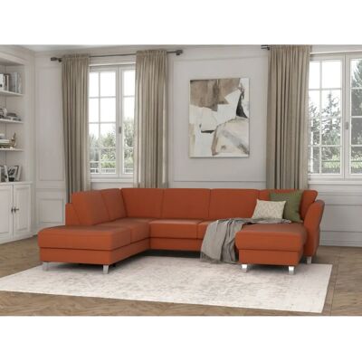 SIT&MORE Visby U-Form Sofa - U-Form mit Bett & Stauraum SIT&MORE Visby U-Form Sofa - U-Form mit Bett & Stauraum