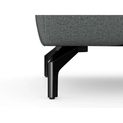 SIT&MORE Cool Grau Chenille Hocker - Hocker SIT&MORE Cool Grau Chenille Hocker - Hocker