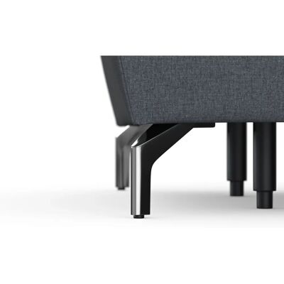 SIT&MORE Cool L-Form Sofa - Chenille, 4,5 Sitze, rechte Ottomane SIT&MORE Cool L-Form Sofa - Chenille, 4,5 Sitze, rechte Ottomane