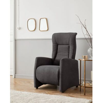 SIT & MORE Melissa TV-Sessel - Microfaser Euphoria, grau SIT & MORE Melissa TV-Sessel - Microfaser Euphoria, grau