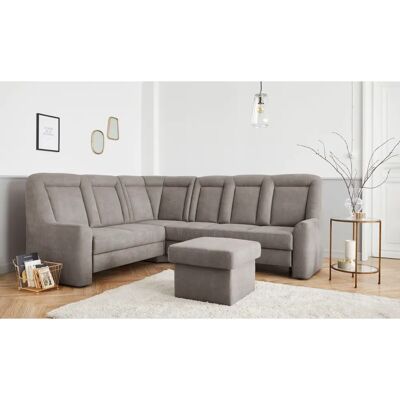 SIT & MORE Melissa L-Form Sofa - Microfaser Euphoria - mit Schlaffunktion SIT & MORE Melissa L-Form Sofa - Microfaser Euphoria - mit Schlaffunktion