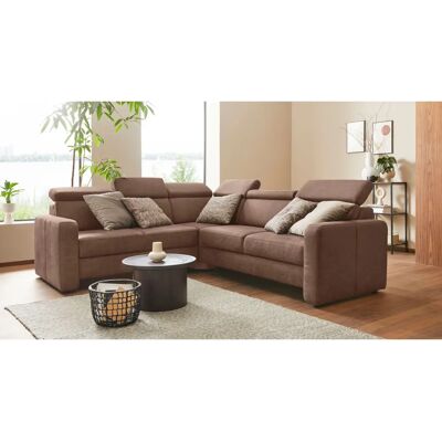SIT & MORE Bologna L-Form Sofa - L-Form, Microfaser Lederoptik, Langer Schenkel rechts SIT & MORE Bologna L-Form Sofa - L-Form, Microfaser Lederoptik, Langer Schenkel rechts
