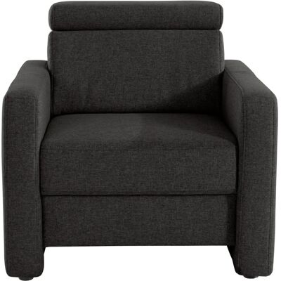 SIT & MORE Bologna Sessel - Chenille, verstellbarer Kopfstütze, 87x84x93cm SIT & MORE Bologna Sessel - Chenille, verstellbarer Kopfstütze, 87x84x93cm