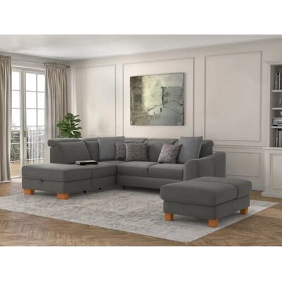 SIT & MORE Dundee L-Form Sofa - L-förmiges Ecksofa mit Kopfteilverstellung SIT & MORE Dundee L-Form Sofa - L-förmiges Ecksofa mit Kopfteilverstellung