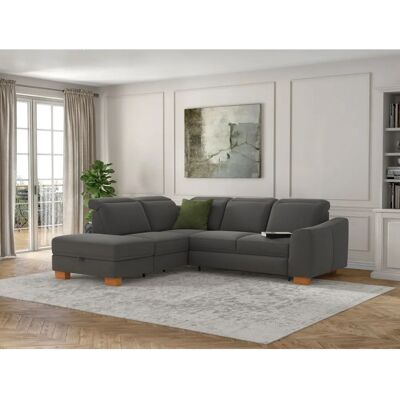 SIT & MORE Dundee L-Form Couch - Mikrofaser, Linke Ottomane SIT & MORE Dundee L-Form Couch - Mikrofaser, Linke Ottomane