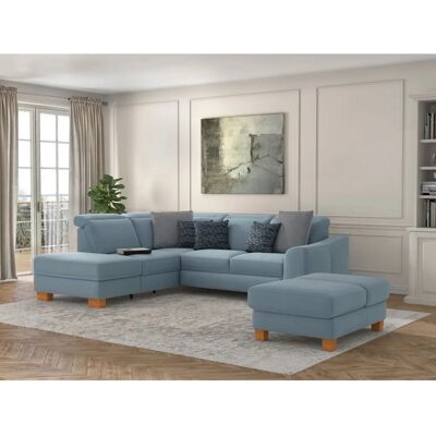 SIT & MORE Dundee L-Form Sofa - Weiche Struktur, Ottomane links SIT & MORE Dundee L-Form Sofa - Weiche Struktur, Ottomane links