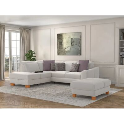 SIT & MORE Dundee L-Form Sofa - Weiche Struktur SIT & MORE Dundee L-Form Sofa - Weiche Struktur