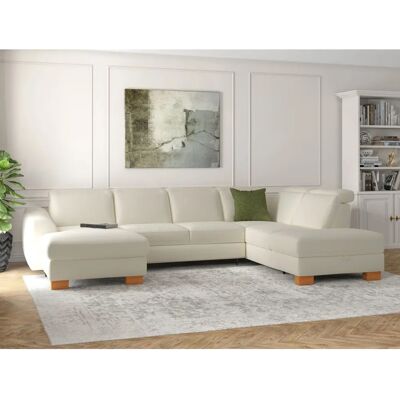SIT & MORE Dundee U-Form Sofa - Weiche Struktur SIT & MORE Dundee U-Form Sofa - Weiche Struktur