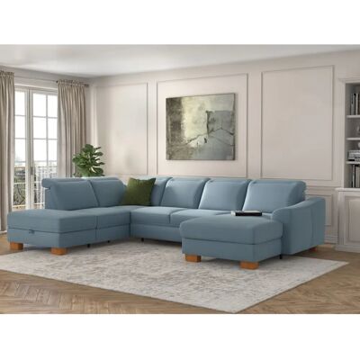 SIT & MORE Dundee U-Form Sofa - Weiche Struktur SIT & MORE Dundee U-Form Sofa - Weiche Struktur