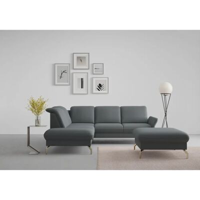 SIT & MORE Fashion L-Form Sofa - Microfaser - Ottomane links - Sofa SIT & MORE Fashion L-Form Sofa - Microfaser - Ottomane links - Sofa