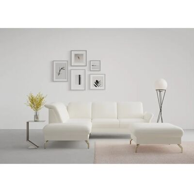 SIT & MORE Fashion L-Form Sofa Beige - Sofa SIT & MORE Fashion L-Form Sofa Beige - Sofa