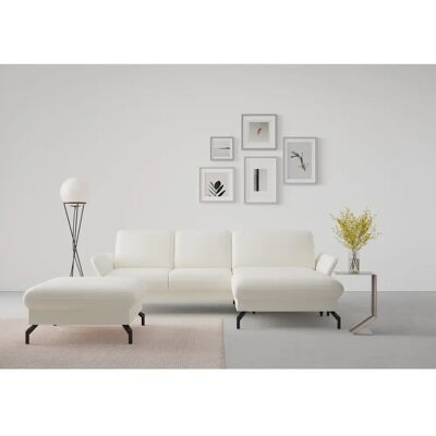 SIT & MORE Fashion L-Form Ecksofa - Recamiere rechts, beige (creme) - Sofas SIT & MORE Fashion L-Form Ecksofa - Recamiere rechts, beige (creme) - Sofas