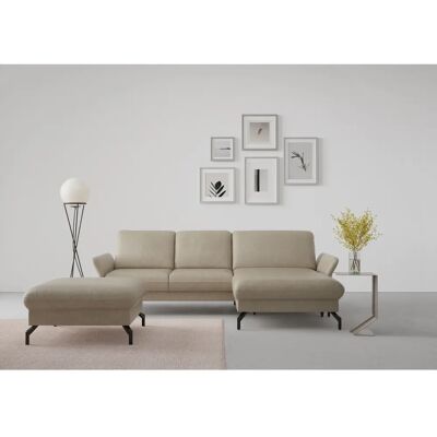 SIT&MORE Fashion Ecksofa - Microfaser, Recamiere rechts SIT&MORE Fashion Ecksofa - Microfaser, Recamiere rechts