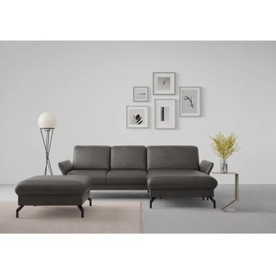 SIT & MORE Fashion Ecksofa Microfaser - Recamiere, Handgefertigt SIT & MORE Fashion Ecksofa Microfaser - Recamiere, Handgefertigt