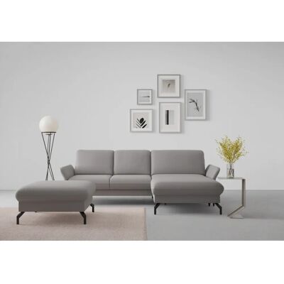 SIT&MORE Fashion Mikrofaser L-Form Sofa - Sofa SIT&MORE Fashion Mikrofaser L-Form Sofa - Sofa