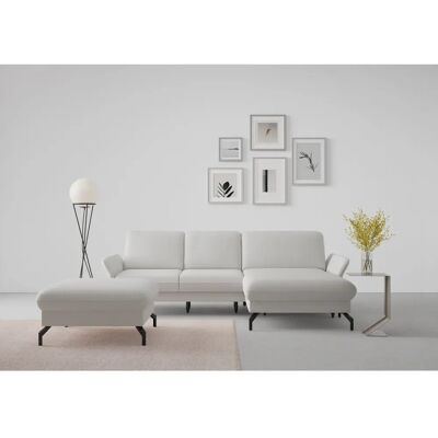SIT & MORE Fashion L-Form Ecksofa - Recamiere rechts, Soft clean, motorisch SIT & MORE Fashion L-Form Ecksofa - Recamiere rechts, Soft clean, motorisch