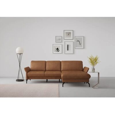 SIT & MORE Fashion L-Form Sofa - Mikrofasern, Rechte Recamiere, 253cm SIT & MORE Fashion L-Form Sofa - Mikrofasern, Rechte Recamiere, 253cm