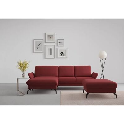 SIT&MORE Fashion L-Form Mikrofaser Sofa SIT&MORE Fashion L-Form Mikrofaser Sofa