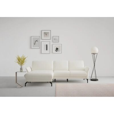 SIT & MORE Fashion L-Form Sofa - Recamiere, Motorische Kopfteilverstellung, Abziehbare Sitzauflage SIT & MORE Fashion L-Form Sofa - Recamiere, Motorische Kopfteilverstellung, Abziehbare Sitzauflage