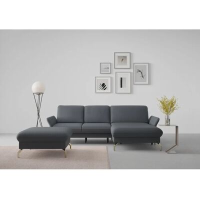 SIT & MORE Fashion L-Form Sofa - Recamiere rechts, 253x84x165cm SIT & MORE Fashion L-Form Sofa - Recamiere rechts, 253x84x165cm
