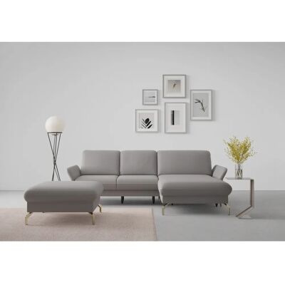 SIT & MORE Fashion L-Form Sofa - Microfaser - Recamiere rechts - 253cm SIT & MORE Fashion L-Form Sofa - Microfaser - Recamiere rechts - 253cm