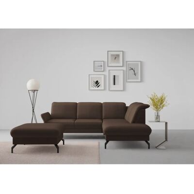SIT & MORE Fashion L-Form dunklebraun Sofa - Sofa SIT & MORE Fashion L-Form dunklebraun Sofa - Sofa