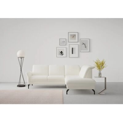 SIT & MORE Fashion L-Form Ecksofa - Beige (Creme) mit verstellbarem Kopfteil SIT & MORE Fashion L-Form Ecksofa - Beige (Creme) mit verstellbarem Kopfteil